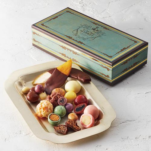〈カカオマーケットbyマリベル〉チョコレートボール&フルーツディップ アソートボックス
