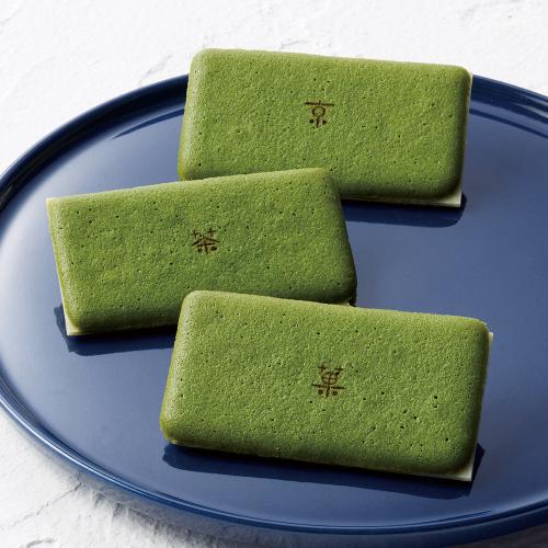 〈京都 北山 マールブランシュ〉お濃茶ラングドシャ「茶の菓」24枚入