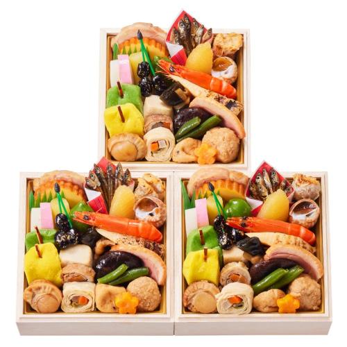 〈しょうざん〉 「吉春(きっしゅん)」和の個食おせち三客組