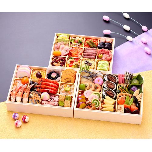 〈温石左近太郎〉監修和洋おせち料理三段重