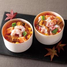 〈福井・一乃松〉海鮮ちらし蒸し寿司