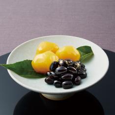 〈丹波篠山・小田垣商店〉丹波黒大豆煮豆・丹波栗甘露煮詰合せ