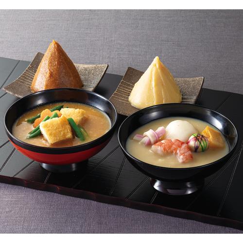 〈京都・本田味噌本店〉木樽詰紅白詰合せ