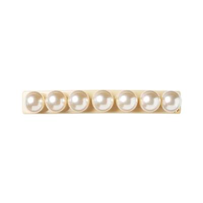 ALEXANDREDEPARIS　アレクサンドルドゥパリ　バレッタ　白 バレッタ (6 cm)｜ALEXANDRE DE PARIS（アレクサンドル ドゥ パリ）