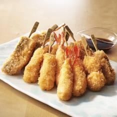 〈串鮮〉レンジで簡単!串かつ9種27本セット