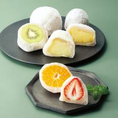〈一心堂〉完熟フルーツ大福 摘みたて菓実9個詰合せ