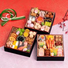 〈千賀屋〉迎春おせち料理｢月華千｣和風三段重