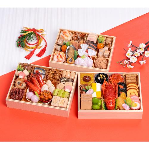 〈千賀屋〉迎春おせち料理｢天寿千｣和風三段重