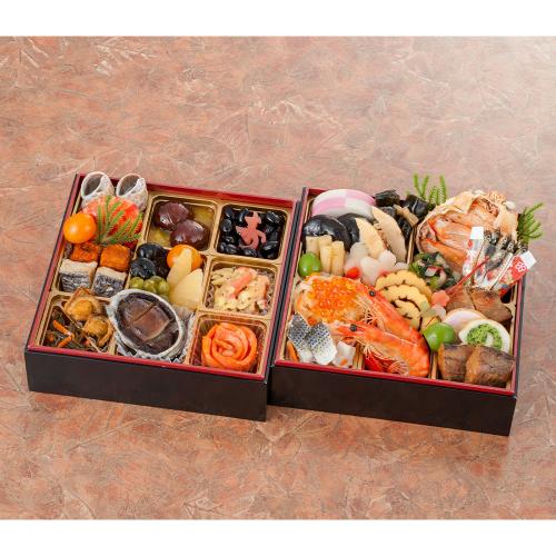 〈築地竹若〉おせち料理 二段重