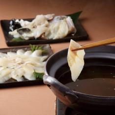 〈山口・山賀〉とらふぐ・のどぐろ紅白鍋セット