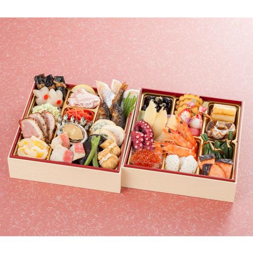 〈祇園 萬 燕楽〉監修 和風おせち二段重