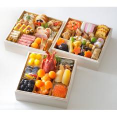 〈八百彦本店〉和洋おせち料理 三段重