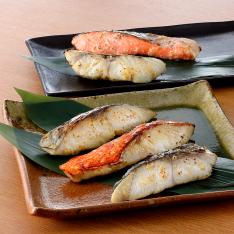 福袋 西京漬味くらべ5種8切詰合せ