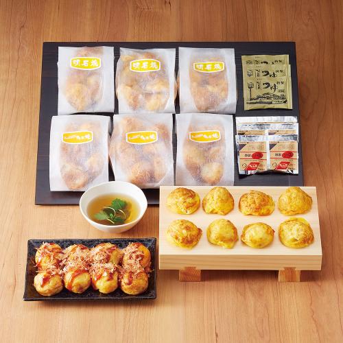 〈たこ焼割烹たこ昌〉たこ昌のたこ焼&明石焼セット