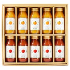 湘南無添加100％とまとジュースとみかんジュースセット