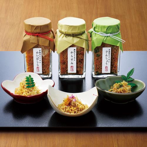 〈京料理 かじ〉京御所ちりめん詰合せ