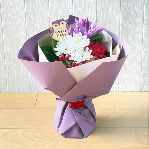 【敬老の日】生花 スタンディングブーケ「あやづる」
