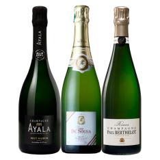 長期瓶内熟成シャンパーニュ 3本セット