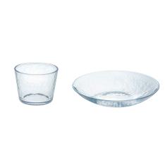 グラシュー つゆ鉢＆ボウル各3個入（クリア）
