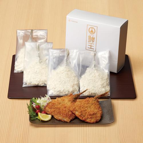 〈鳥取アジフライカンパニー角屋食品〉鯵王(アジフライ4尾入)