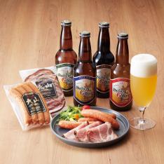 〈大山Gビール〉大山Gビール・大山ハムセット