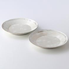 浮雲 パスタ皿〈2枚〉 美濃焼