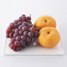 【最適な時期に収穫し、順次発送予定】〈岡山・アンシャンテ〉グローコールマン・あたご梨詰合せ