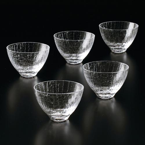 雪あかり 冷茶碗〈5個〉