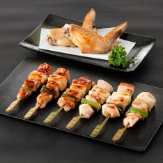 阿波尾鶏（徳島県産鶏肉使用）　やきとりセット