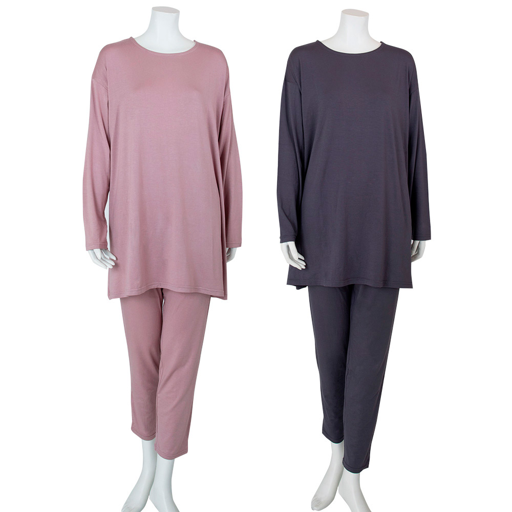 リラックストップス＆パンツ2色セット M→L