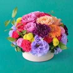 【敬老の日】生花アレンジメント「万寿」