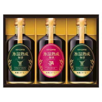 KEY COFFEE - 氷温熟成珈琲プレミアムブレンド1缶・トアルコトラジャブレンド2缶・各160g コーヒーの総合専門店】トラジャ＆氷温熟成珈琲 アソートギフト