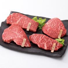 〈みらいグローバルファーム〉黒毛和牛ステーキ食べ比べセット