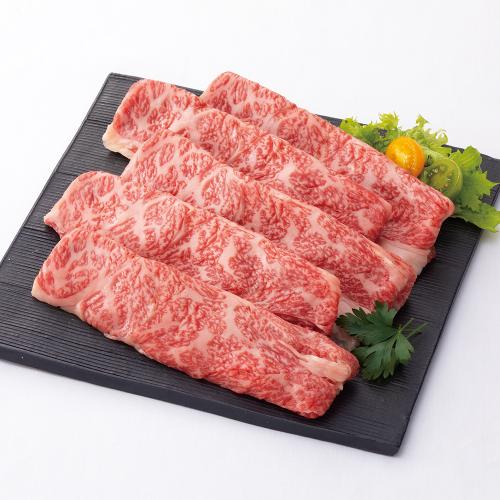 〈高松 ササハラ〉オリーブ牛 肩ロースすき焼き用
