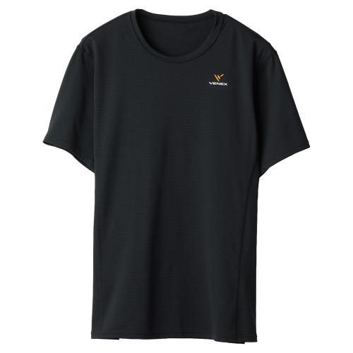 スタンダードドライ ショートスリーブ メンズ ブラック M→XL