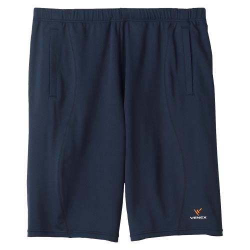 スタンダードドライ ハーフパンツ メンズ ネイビー M→XL