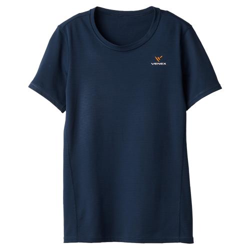 スタンダードドライ ショートスリーブ レディース ネイビー M→XL