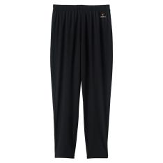 リフレッシュ ロングテーパードパンツ メンズ ブラック M→XL