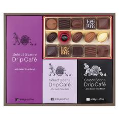 〈三喜屋珈琲〉ドリップコーヒー&モロゾフチョコレート詰合せ