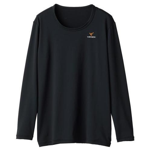 リフレッシュ Tシャツ ロングスリーブ レディース ブラック M→XL