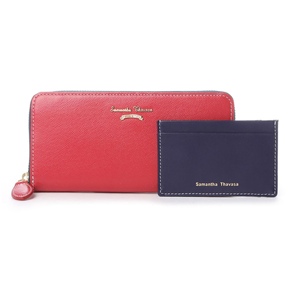 サマンサタバサ バイカラーシリーズ ラウンド長財布 商品詳細 高島屋オンラインストア