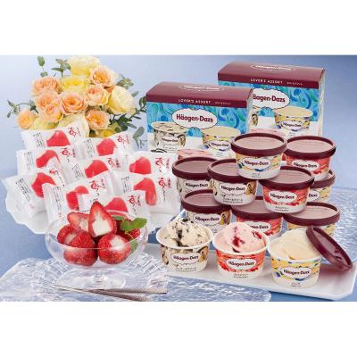 ハーゲンダッツ＆苺アイス
