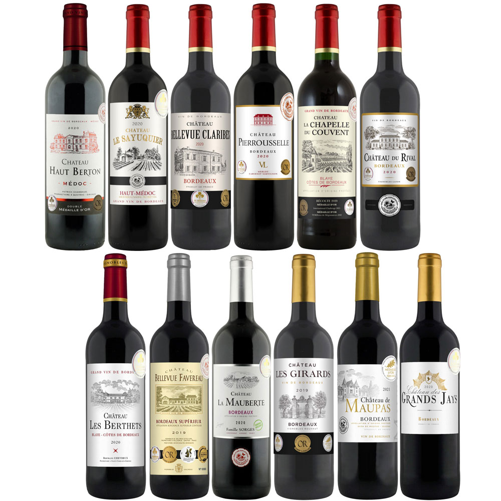 格上含むﾌﾗﾝｽﾎﾞﾙﾄﾞｰ飲み比べ赤12本ｾｯﾄ福袋 | 商品詳細 | 高島屋オンラインストア