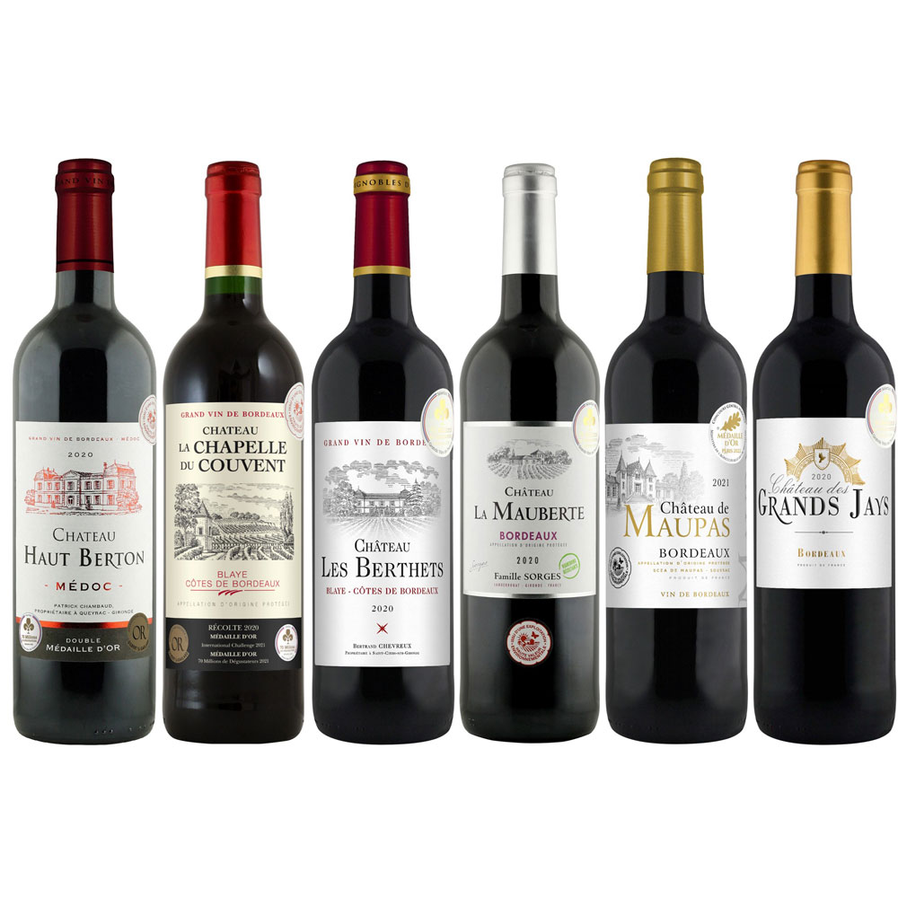 格上含むﾌﾗﾝｽﾎﾞﾙﾄﾞｰ飲み比べ赤6本ｾｯﾄ福袋 | 商品詳細 | 高島屋オンラインストア