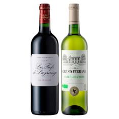 メドック格付けセカンドワイン含むボルドー紅白ワインセット