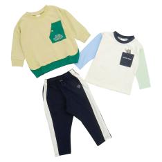 春のおでかけスタイル3点セット ベビー男の子B（80cm→95cm）