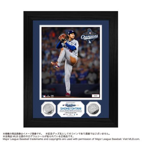 MLB ドジャース 大谷翔平 ワールドシリーズ 2025 優勝記念 ダブルコインフォトミント