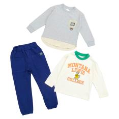 春のおでかけスタイル3点セット キッズ男の子A（100cm→130cm）