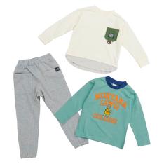 春のおでかけスタイル3点セット キッズ男の子B（100cm→130cm）
