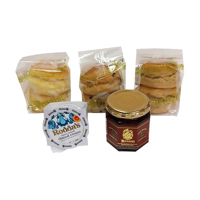 スコーン3種・クロテッドクリーム・ストロベリージャムセット